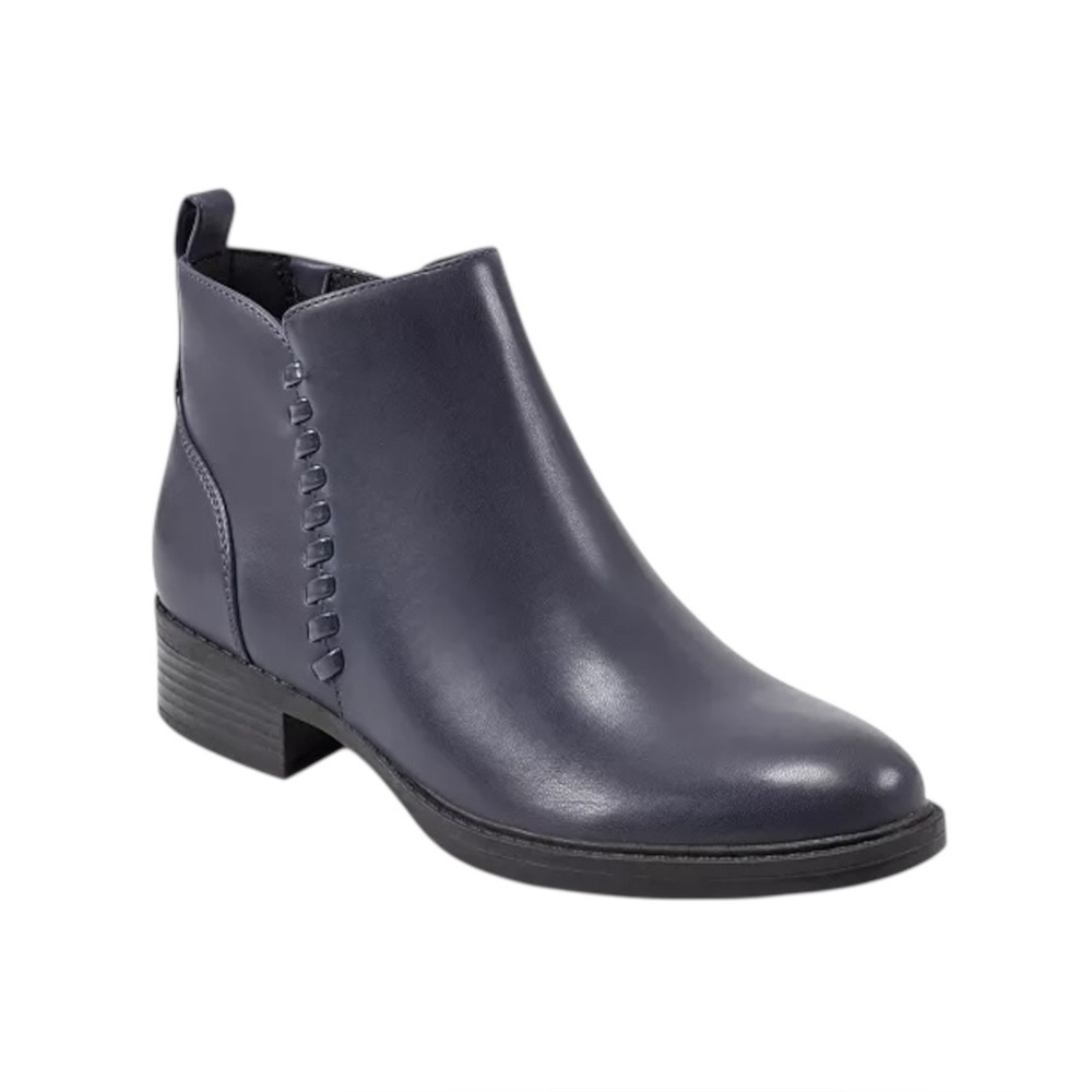 Women's Lorand Almond Toe Block Heel Casual Booties